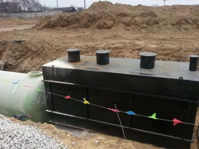 Domestic sewage treatment project